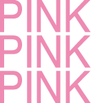 PINK PINK PINKシリーズ ロゴ