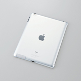 違和感なくiPad 2に装着可能なクリアタイプ