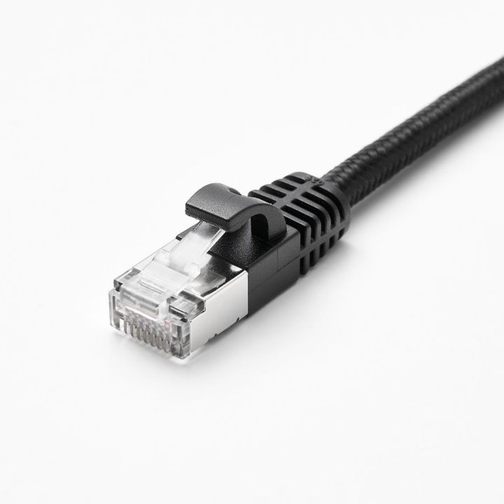 最大600MHzの高周波数帯域対応で、高速かつ安定した通信を実現 Cat7相当LANケーブル(高耐久タイプ)
