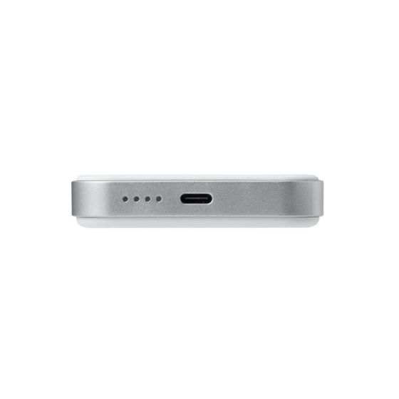 マグネットでiPhoneに吸着!ワイヤレス充電できるモバイルバッテリー