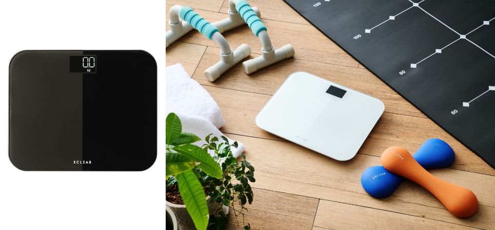毎日の体重測定を快適に!表示が見やすい黒色背景の液晶画面を採用した"エクリア 体重計"4製品を新発売