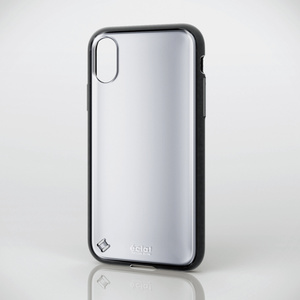 iPhone X用TOUGH SLIM/ガラストップ風(PM-A17XTSG01)