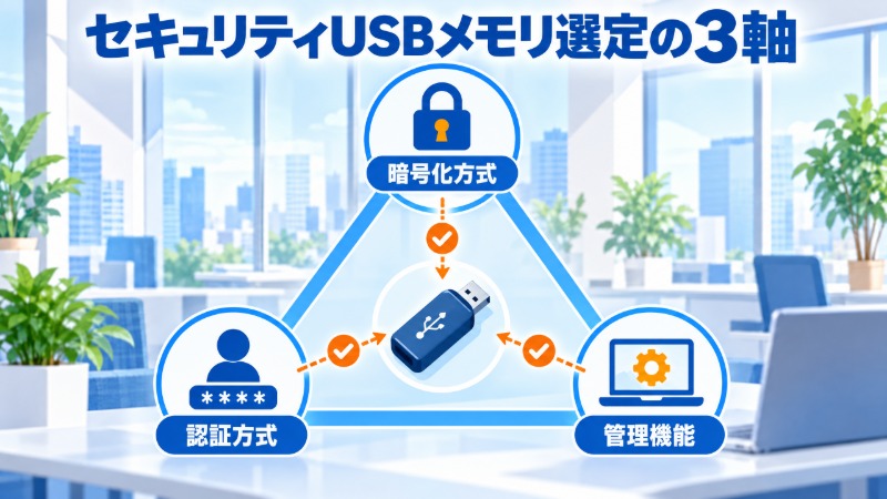 ハードウェア暗号化とソフトウェア暗号化の処理方式の違いを示す図