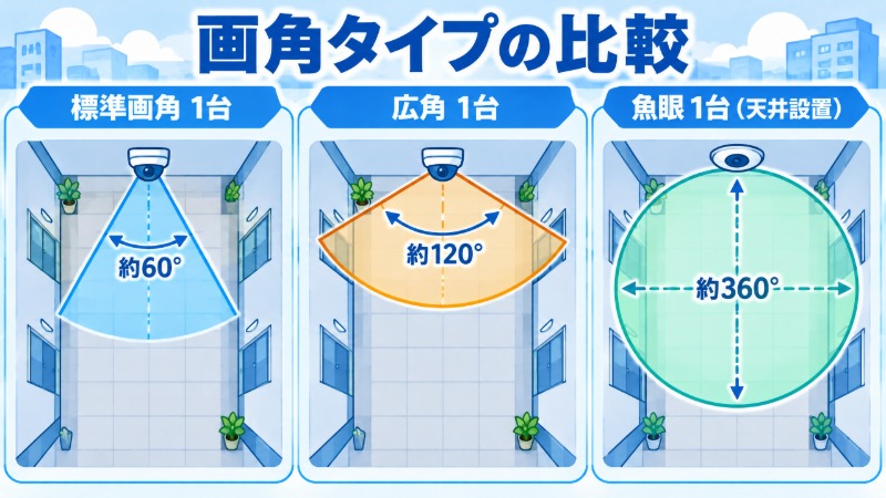 用途別に異なる画素密度の必要性を示す比較図