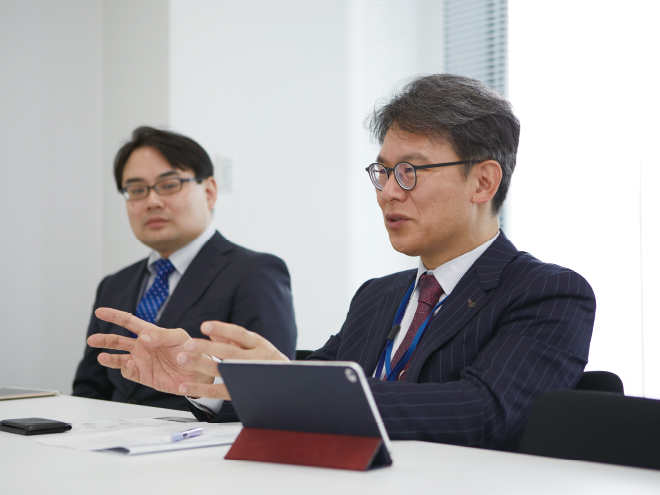 長門市教育委員会 教育総務課 総務係 係長 椎葉様