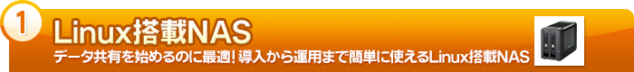 【Linux搭載NAS】データ共有を始めるのに最適！導入から運用まで簡単に使えるLinux搭載NAS