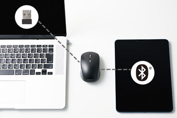 ハイブリッドマウス接続イメージ図