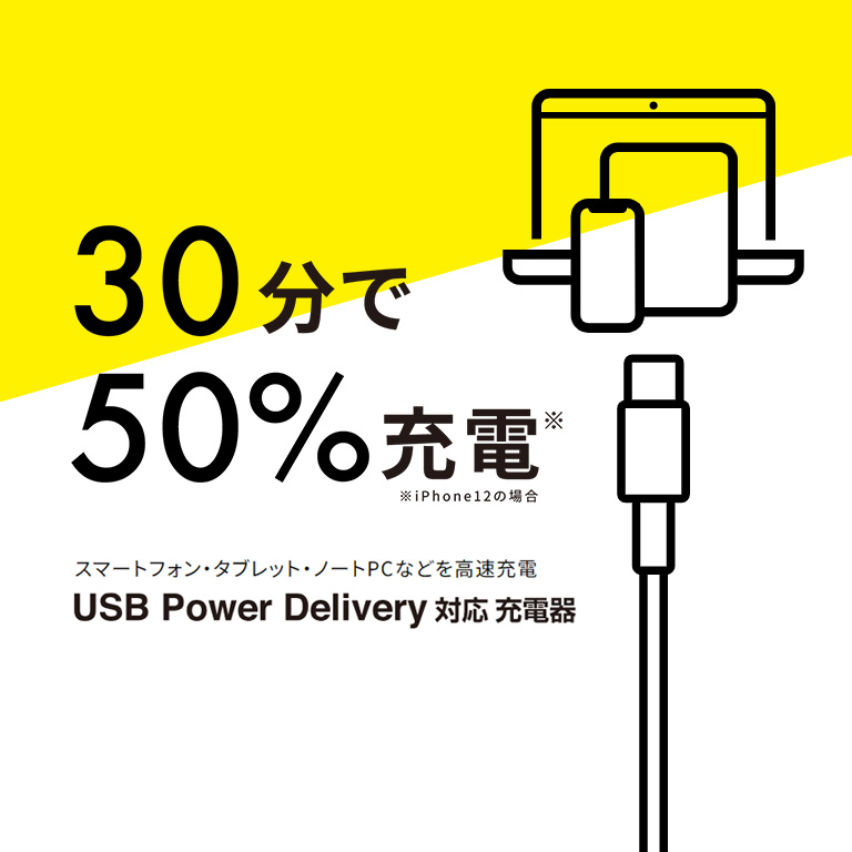 50%在30分充电！支持USB Power Delivery的充电器