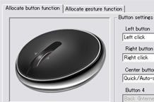 Attribuez des fonctions aux boutons et à la molette de défilement de la souris.