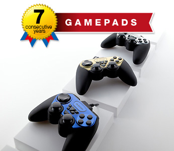 GAMEPADS　7 consecutive years
