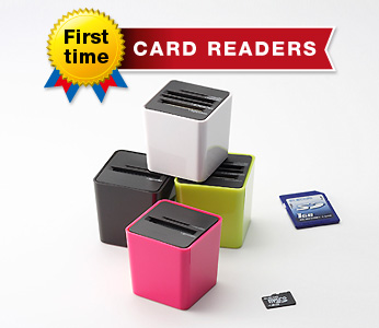 CARD READERS　first time