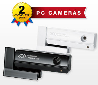 PC CAMERAS　2 consecutive years