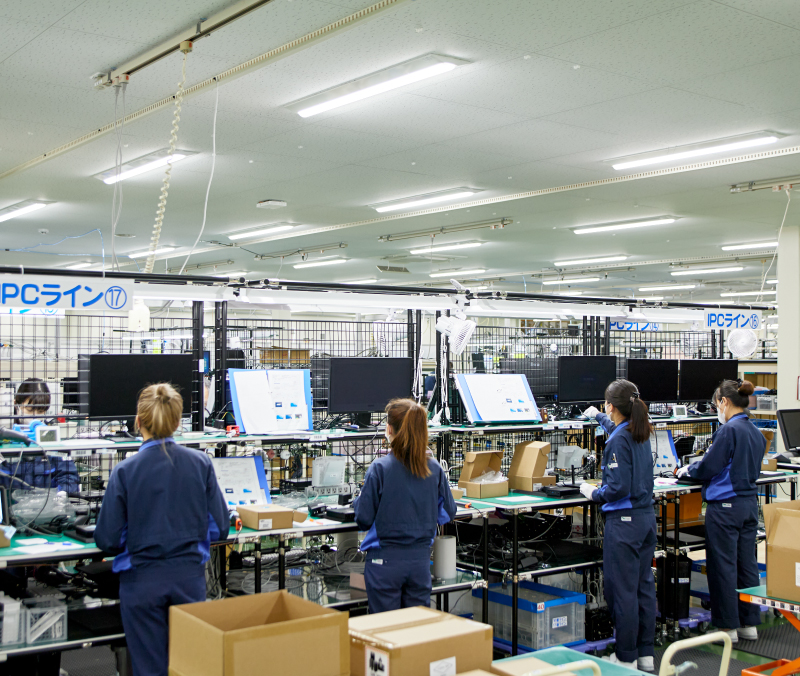 ロジテックINAソリューションズ 本社　作業風景