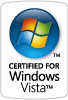 CERTIFIED FOR Windows Vista TM