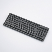 Bluetoothワイヤレスフルキーボード(日本語配列)写真:TK-FBP014BK〈ブラック〉