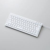 コンパクトキーボード“TK-FCP026シリーズ”写真:“TK-FCP026WH〈ホワイト〉”