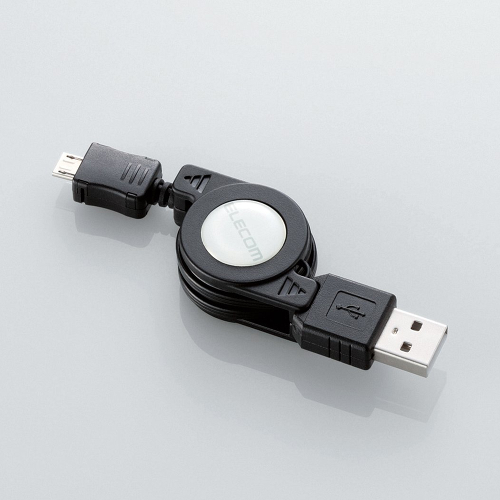 SALE／98%OFF】 まとめ エレコム USB2.0ケーブル A オス-mini B オス ブラック 1.0m U2C-M10BK 1本 