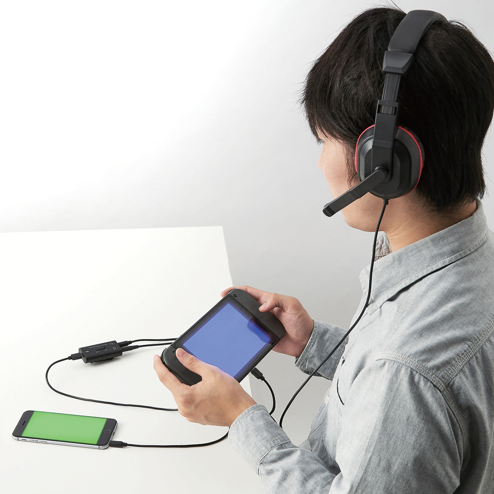 News 通話しながらゲームの音が聞ける デジタルミキサー単品と デジタルミキサー付属のステレオオーバーヘッドセットを発売