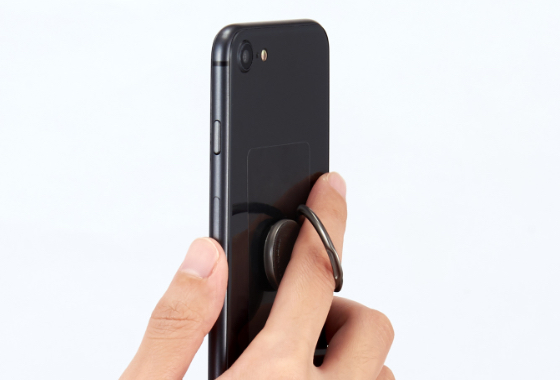 超薄型タイプのスマホリング製品イメージ