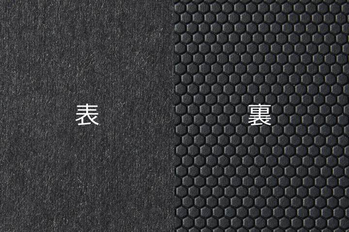 表面にウォッシャブルペーパーを、裏面にノンスリップ素材を採用