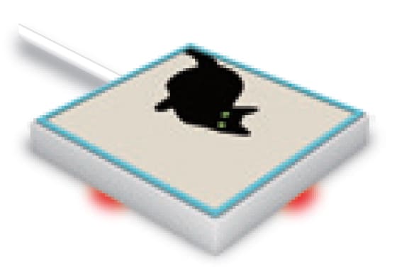 充電状況が確認できる動作確認LED付き