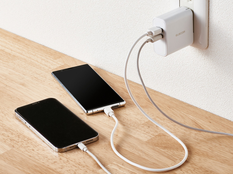 2台同時充電が可能