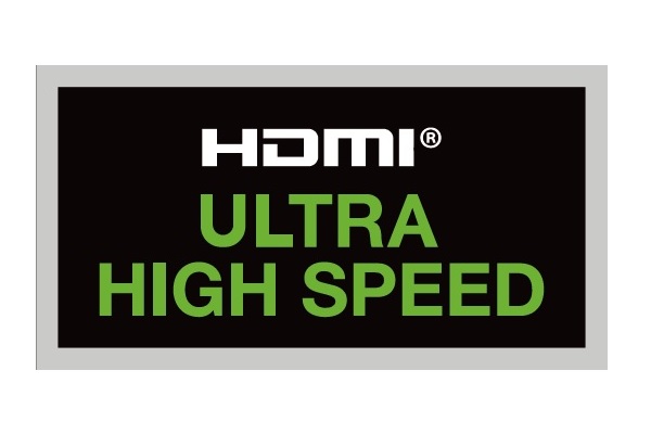 Ultra High Speed HDMI® Cable規格認証ロゴ