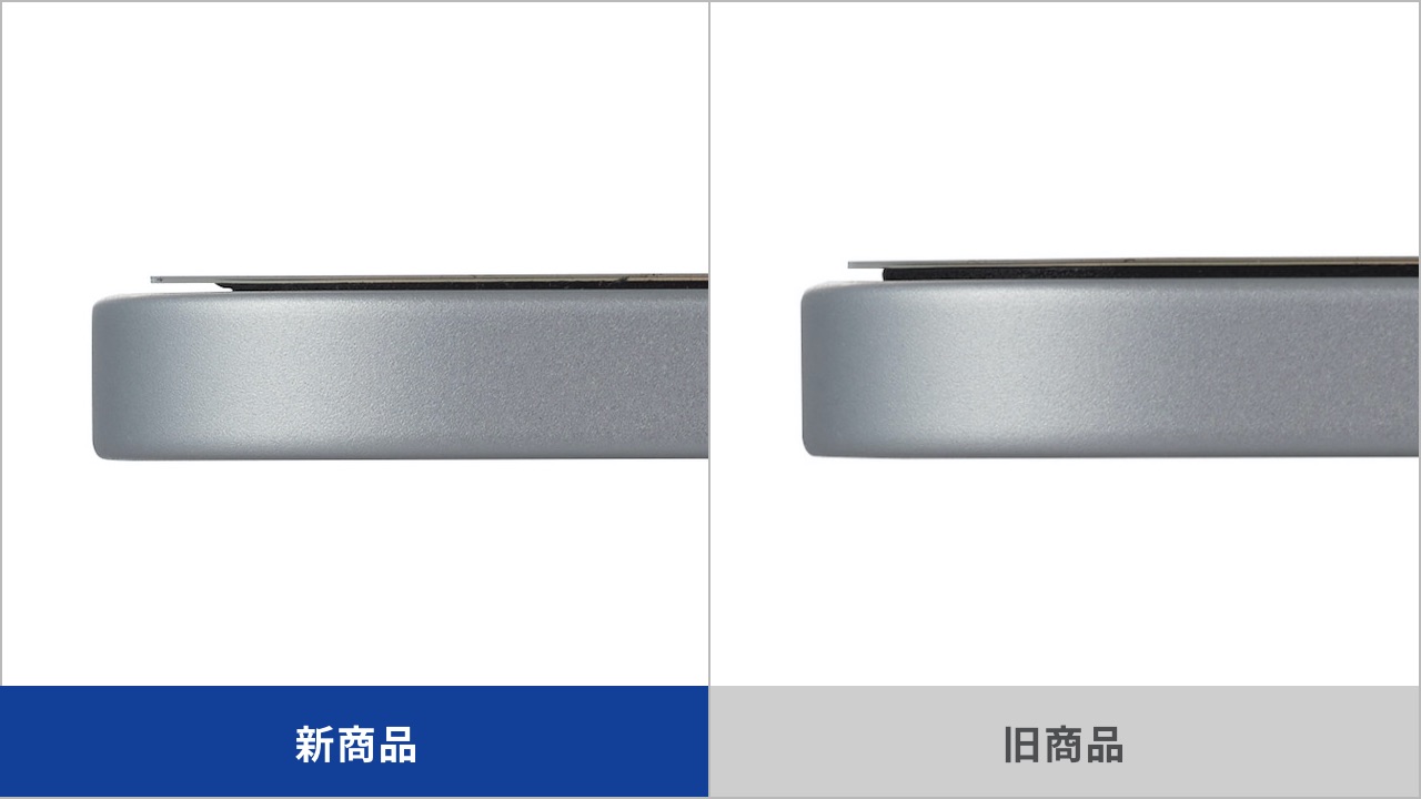 60％薄型化イメージ