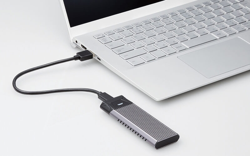 データコピーソフトを使って内蔵SSDのデータを新しいSSDにコピー可能
