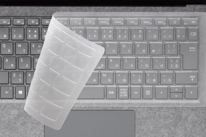 キーボード防塵カバー拡大画像