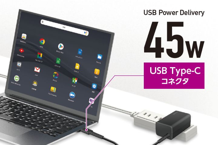USB Power Delivery規格正規認証品