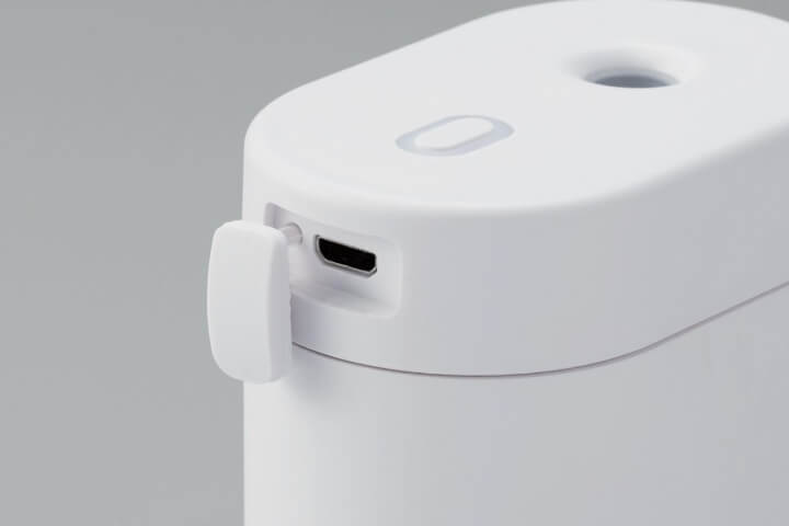 外出先でも電源なしで使えるUSBポート給電タイプ