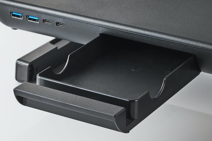 スマホスタンド機能付き小物ストレージ付き