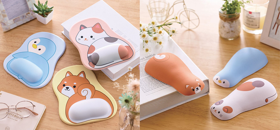 かわいい動物たちがぷにっと負担を軽減してくれる人気の