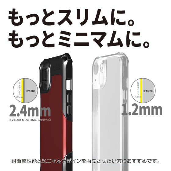 もっとスリムに。もっとミニマムに。