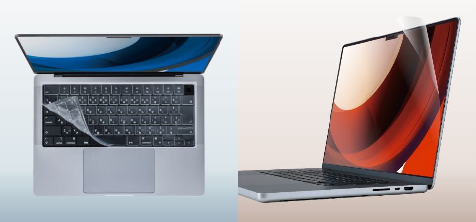 MacBook Pro 14インチ・16インチ（2021年モデル）の抗菌・反射防止