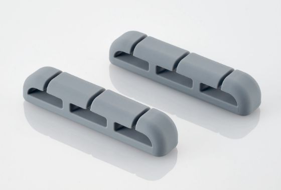 ざっくりケーブルの整理ができる、強力粘着でどこでも固定可能なケーブルホルダー