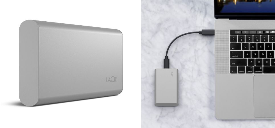 軽量設計で持ち運びに最適！USB3.2(Gen2)対応で超高速転送を実現したLaCie Portable SSD新発売