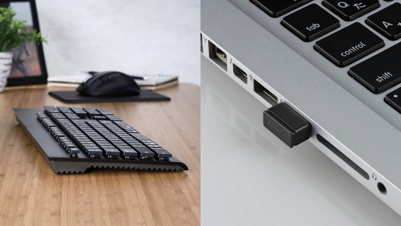 マイクロレシーバーを挿すだけ！ワイヤレスタイプ