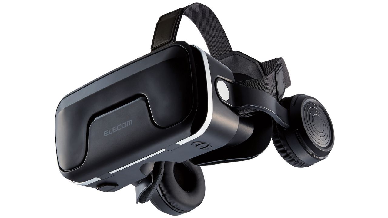 7インチ大型スマホにも対応！ヘッドホン一体型VRゴーグル