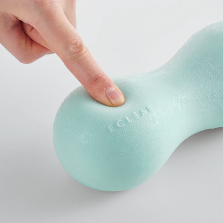 落下時の衝撃を緩和するやわらかダンベル