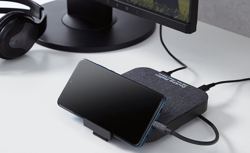 スマートフォンの映像を大型ディスプレイに表示