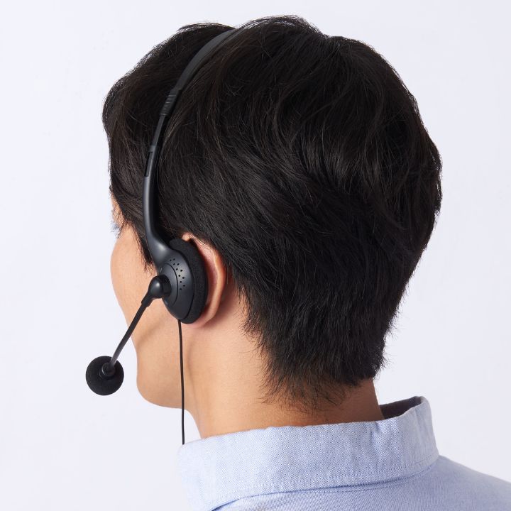 オーバーヘッドタイプ 装着イメージ