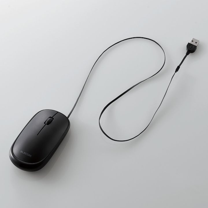 ケーブル巻き取り式の有線タイプ