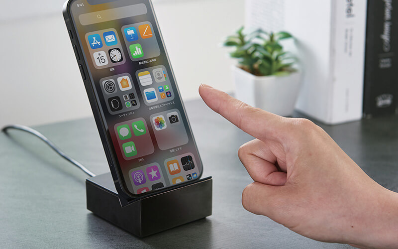 充電しながらの操作もカンタン