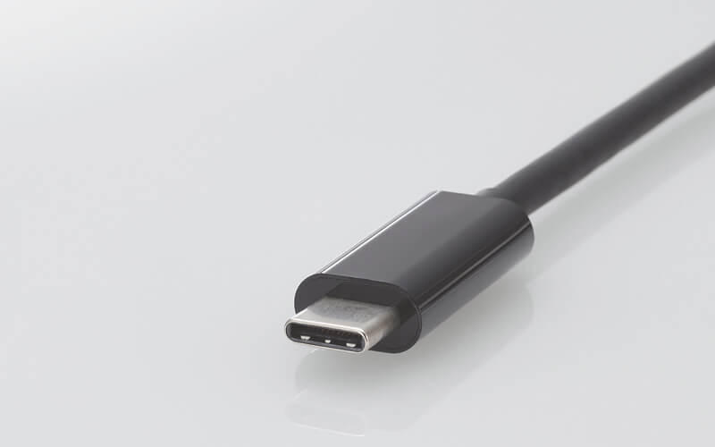 ▲ パソコン側(USB Type-C)コネクター