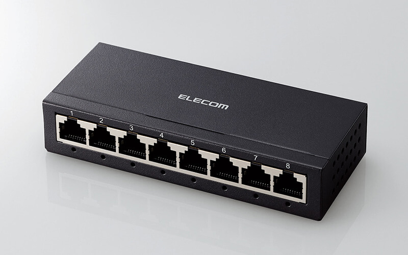 EHC-G08MA-B(8ポート)