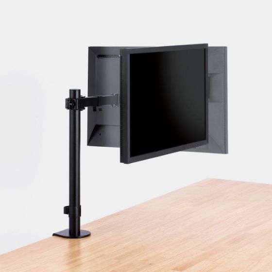 可動域の広い5軸可動のシングルアームのロングタイプ
