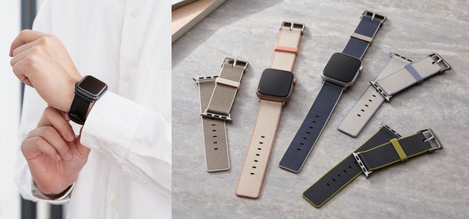 豊富なラインアップでお気に入りがみつかる！遊び心のある「バイカラーデザインタイプ」などApple Watch用バンド23製品を新発売