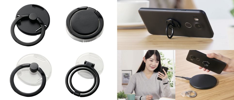 スマホリング派でワイヤレス充電をあきらめていた方へ！スマートフォンの背?から簡単着脱できるアタッチメントスマホリング3シリーズを新発売